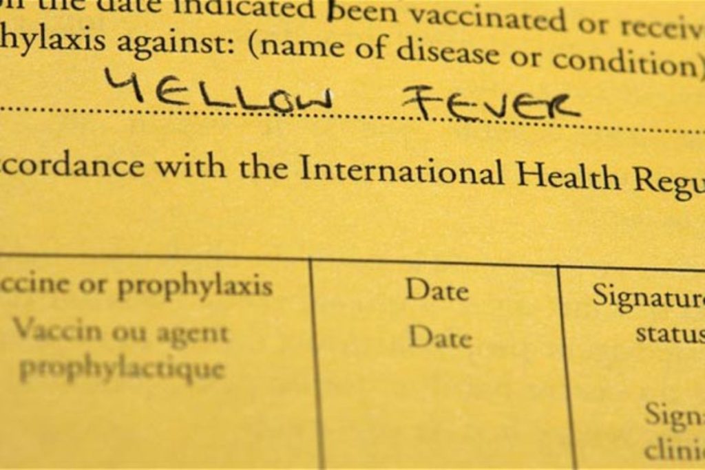 Yellow Fever Vaccination