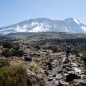 Climbing Mountain Kilimajaro
